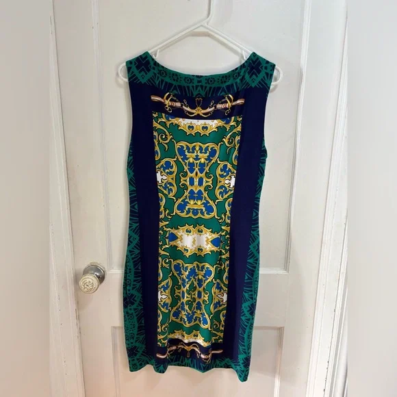 Cache Persian Tile Sheath Dress